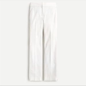 NEW J. Crew Remi Pant in Bi-Stretch Cotton Ivory Women’s Sz 24 Stretch Straight